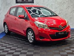 Red Used 2013 Toyota Yaris Hatchback | £5,200 (Fair price)