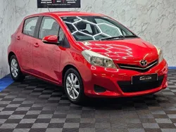 Red Used 2013 Toyota Yaris Hatchback | £5,200 (Fair price)