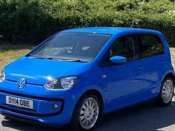 Blue Used 2014 VW up! high up! Hatchback | £5,200 (Fair price)