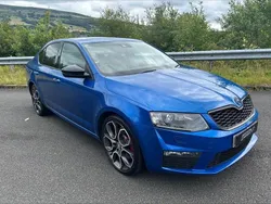 Blue Used 2015 Skoda Octavia vRS Hatchback | £5,499 (A bit pricey)