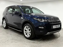 Blue Used 2015 Land Rover Discovery Sport HSE SUV | £13,995 (Fair price)