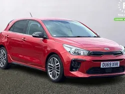 Red Used 2019 Kia Rio GT-Line Hatchback | £13,599 (Fair price)