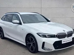 White Used 2023 BMW 320 M Sport Estate | £32,332 (A bit pricey)