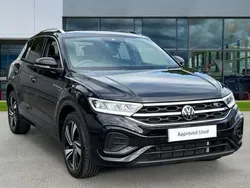 Black Used 2024 VW T-Roc R-line SUV | £29,263 (A bit pricey)