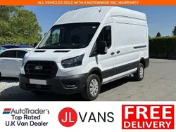 White Used 2022 Ford Transit Van | £15,250 (Fair price)