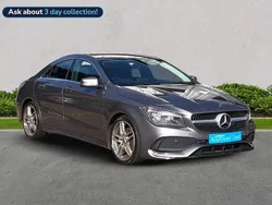 Grey Used 2019 Mercedes CLA180 AMG line Sedan | £13,209 (Super price)