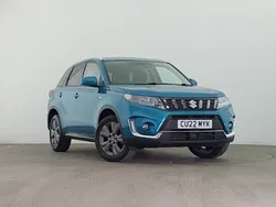 Blue Used 2022 Suzuki Vitara SZ-T SUV | £14,798 (Fair price)