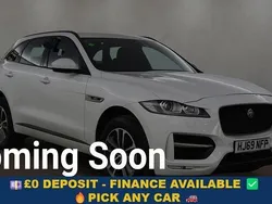 White Used 2020 Jaguar F-Pace R-Sport SUV | £18,899 (Fair price)
