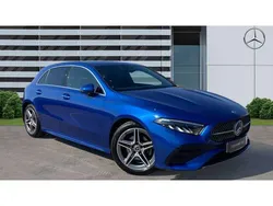 Blue Used 2024 Mercedes A180 Executive Hatchback | £26,277 (Fair price)