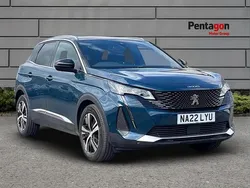 Blue Used 2022 Peugeot 3008 GTi SUV | £17,999 (Fair price)