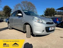 Silver Used 2011 Nissan Micra Acenta Hatchback | £2,245 (Good price)
