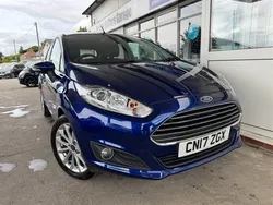 Blue Used 2017 Ford Fiesta Titanium X Hatchback | £10,495 (Good price)