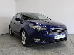 Blue Used 2015 Ford Focus Titanium Hatchback | £9,995 (Fair price)