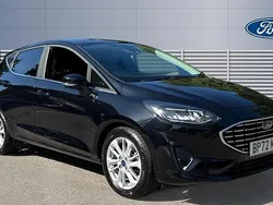 Black Used 2022 Ford Fiesta Titanium Hatchback | £12,454 (Good price)
