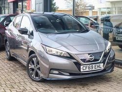 Grey Used 2020 Nissan Leaf Tekna Hatchback | £12,552 (Fair price)