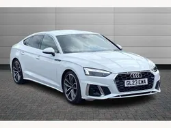 White Used 2023 Audi A5 Sportback S-Line Hatchback | £25,750 (Good price)