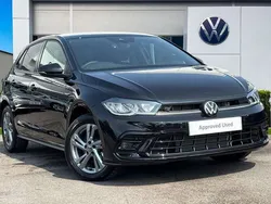 Black New 2024 VW Polo R-line Hatchback | £21,444 (Super price)