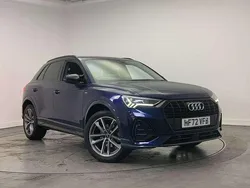 Blue Used 2022 Audi Q3 Black Edition SUV | £28,900 (Fair price)