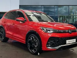 Persimmon red metallic Used 2024 VW Tiguan R-line SUV | £34,943 (Expensive)