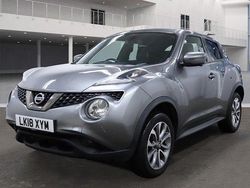 Grey Used 2018 Nissan Juke Tekna SUV | £8,499 (Expensive)