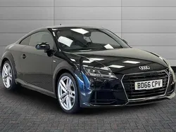 Mythos black Used 2016 Audi TT S-Line Coupe | £17,795 (Fair price)