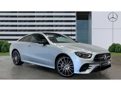 Silver Used 2023 Mercedes E450 AMG line Coupe | £46,823