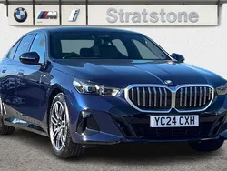 Blue Used 2024 BMW 520 M Sport | £37,799 (Good price)