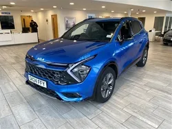 Blue flame Used 2024 Kia Sportage GT-Line SUV | £28,999 (Fair price)