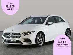 White Used 2018 Mercedes A200 AMG line Hatchback | £13,739 (Fair price)