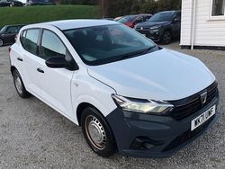 White Used 2022 Dacia Sandero Acces Hatchback | £7,497 (Super price)
