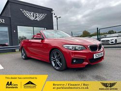 Red Used 2018 BMW 220 M Sport Cabriolet | £14,795 (Fair price)