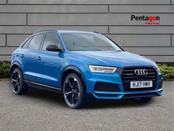 Blue Used 2017 Audi Q3 Black Edition SUV | £15,895 (Fair price)