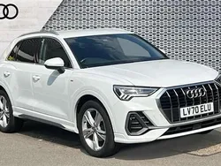 White Used 2020 Audi Q3 S-Line SUV | £25,599 (Fair price)