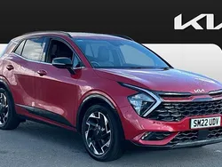 Red Used 2022 Kia Sportage GT-Line SUV | £22,612 (Fair price)
