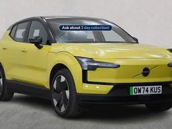 Yellow New 2024 Volvo EX30 Performance SUV | £28,821 (Super price)