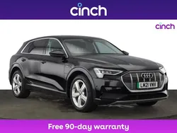 Black Used 2021 Audi e-tron Comfort SUV | £16,149 (Fair price)