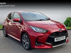 Red Used 2023 Toyota Yaris Hybrid Hatchback | £20,126 (Good price)