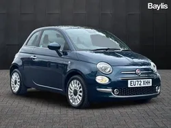 Blue Used 2023 Fiat 500 Hatchback | £9,806 (Fair price)