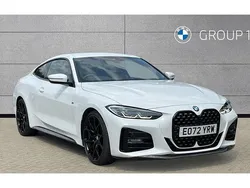 White Used 2022 BMW 420 M Sport Coupe | £28,850 (Good price)