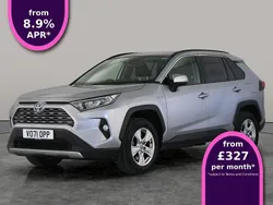 Silver Used 2021 Toyota RAV4 Hybrid SUV | £22,192 (Super price)