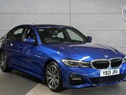 Blue Used 2021 BMW 320 M Sport | £25,852 (Fair price)