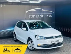 White Used 2014 VW Polo SE Hatchback | £8,195 (Fair price)
