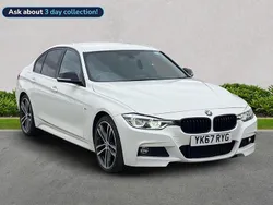 White Used 2017 BMW 320 M Sport Sedan | £14,772 (Fair price)