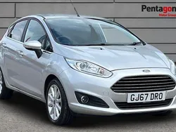 Silver Used 2017 Ford Fiesta Titanium Hatchback | £6,295 (Good price)