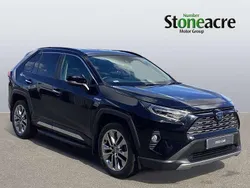 Black Used 2021 Toyota RAV4 Hybrid SUV | £23,500 (Fair price)