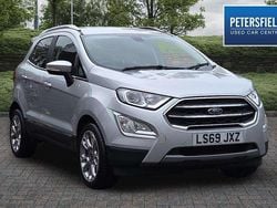 Silver Used 2019 Ford Ecosport Titanium SUV | £10,190 (Fair price)