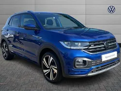 Blue Used 2023 VW T-Cross R-line SUV | £19,500 (Fair price)