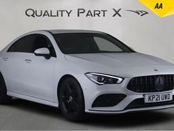 White Used 2021 Mercedes CLA220 AMG Line Premium Sedan | £19,644 (Good price)