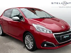 Red Used 2017 Peugeot 208 Allure Hatchback | £9,416 (A bit pricey)