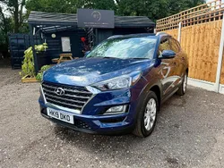Blue Used 2019 Hyundai Tucson SE SUV | £10,995 (Fair price)